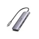 Ugreen CM195 USB Type-C to 2 Ports USB 3.0-A Hub HDMI TF/SD with PD Power Supply #70411
